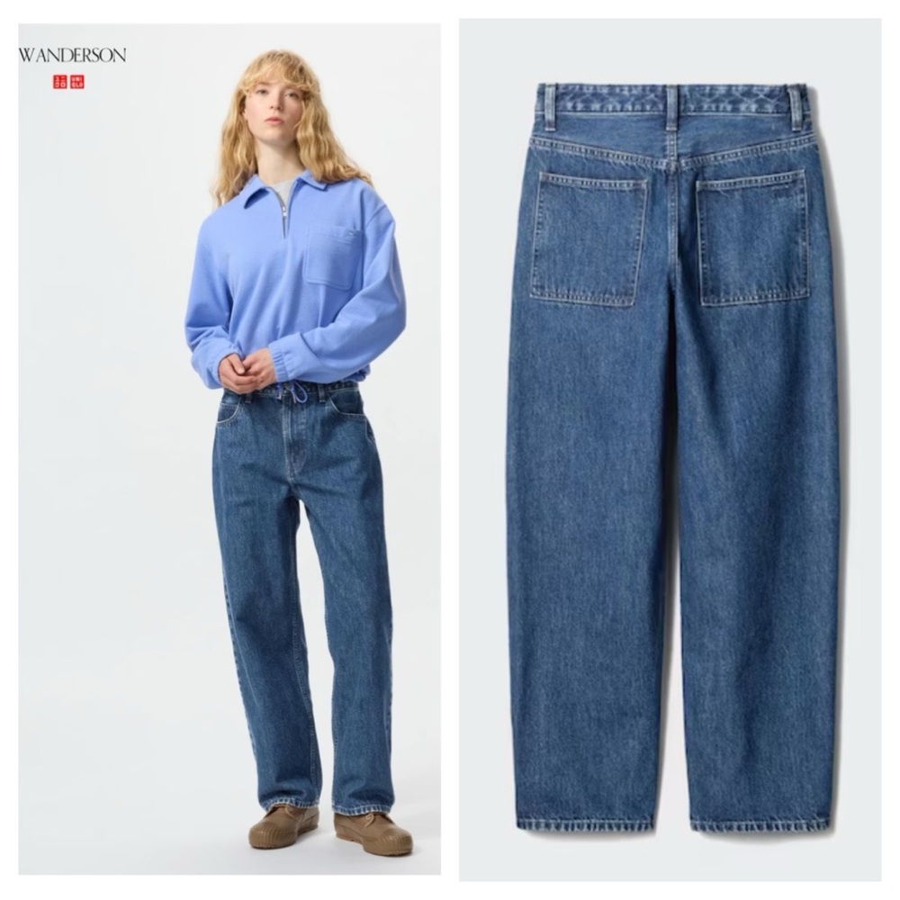 UNIQLO and JW ANDERSON Baggy jeans size 4